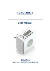 Notice Arendo 300806 Thermomètre pour aliments