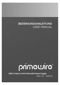 Notice Primewire 306135 USB hub