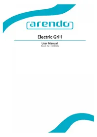 Notice Arendo 303306 Plaque de grill