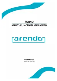 Notice Arendo 303590 Friteuse