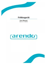 Notice Arendo 305035 Friteuse
