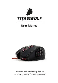 Notice Titanwolf 300736 Souris