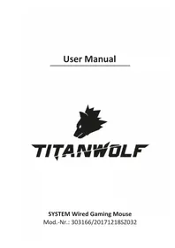 Notice Titanwolf 303166 Souris