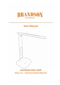 Notice Brandson 306859 Éclairage