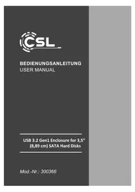 CSL 300366 - Externe Festplattengehäuse