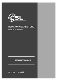 Notice CSL 303603 Récepteur satellite