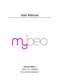 Notice Mybeo 304002 Humidificateur