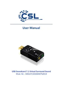 Notice CSL 300227 Système hifi