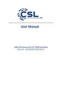 Notice CSL 302592 Autres accessoires informatique