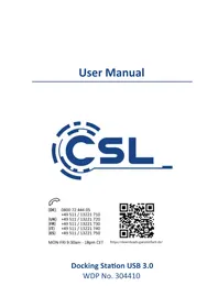 CSL 304410 - Estación de acoplamiento USB
