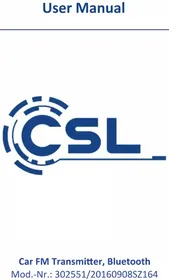 Notice CSL 302551 Émetteur FM