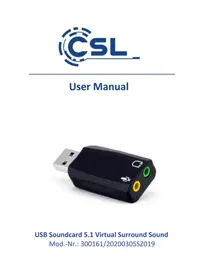 Notice CSL 300161 Système hifi