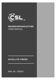 Notice CSL 303833 Récepteur satellite