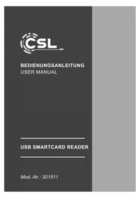 Notice CSL 301511 Lecteur de mémoire