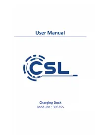 Notice CSL 305355 Chargeur de batterie