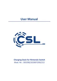 Notice CSL 303200 Chargeur de batterie