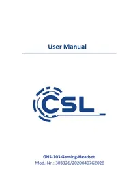 Notice CSL 303326 Ecouteur