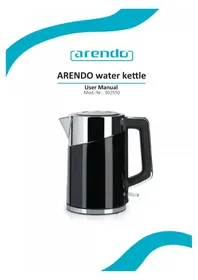 Notice Arendo 302550 Bouilloire