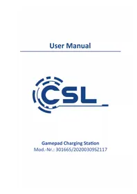 Notice CSL 301665 Chargeur de batterie