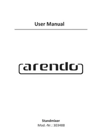 Notice Arendo 303488 Table de mixage
