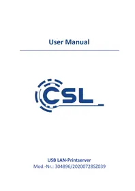Notice CSL 304896 Imprimante