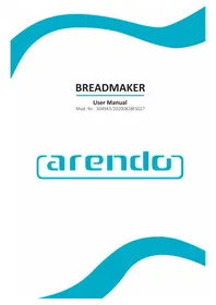 Notice Arendo 304943 Machine à pain