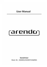 Notice Arendo 304893 Table de mixage