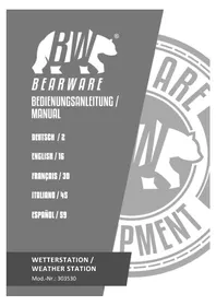 Notice Bearware 303530 Station Météo