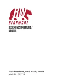 Notice Bearware 302715 Multiprise