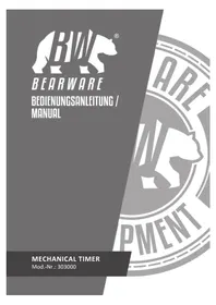 Notice Bearware 303000 Commutateur horaire numérique