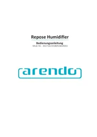 Notice Arendo 302716 Humidificateur