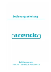 Notice Bearware 304908 Thermomètre