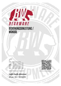 Notice Bearware 305699 Gradateur
