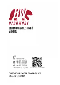 Notice Bearware 302475 Non catégorisé