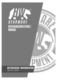 Notice Bearware 302547 Station Météo