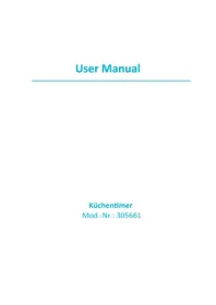 Notice Bearware 305661 Commutateur horaire numérique