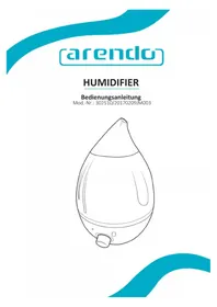 Notice Arendo 302510 Humidificateur