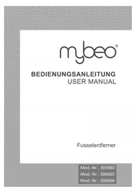 Notice Mybeo 306666 Rasoir anti-bouloches