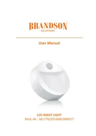 Notice Brandson 301776 Éclairage