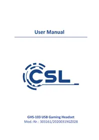 Notice CSL 303161 Ecouteur