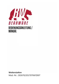 Notice Bearware 302670 Station Météo