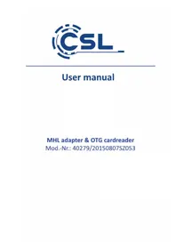 Notice CSL 300831 Smartphone