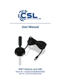 Notice CSL 300278 Recepteur