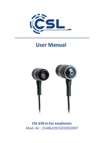 Notice CSL 300126 Système hifi