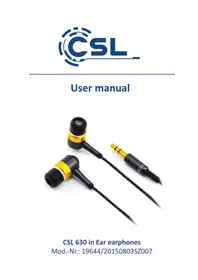 Notice CSL 300125 Système hifi