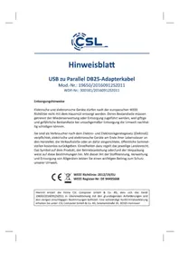 Notice CSL 300181 Non catégorisé