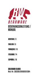 Notice Bearware 302209 Non catégorisé