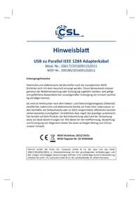 Notice CSL 300180 Non catégorisé