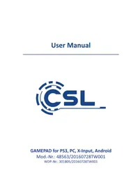 Notice CSL 301805 Console