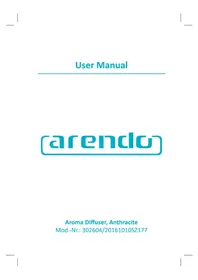 Notice Arendo 302604 Diffuseur d'arôme